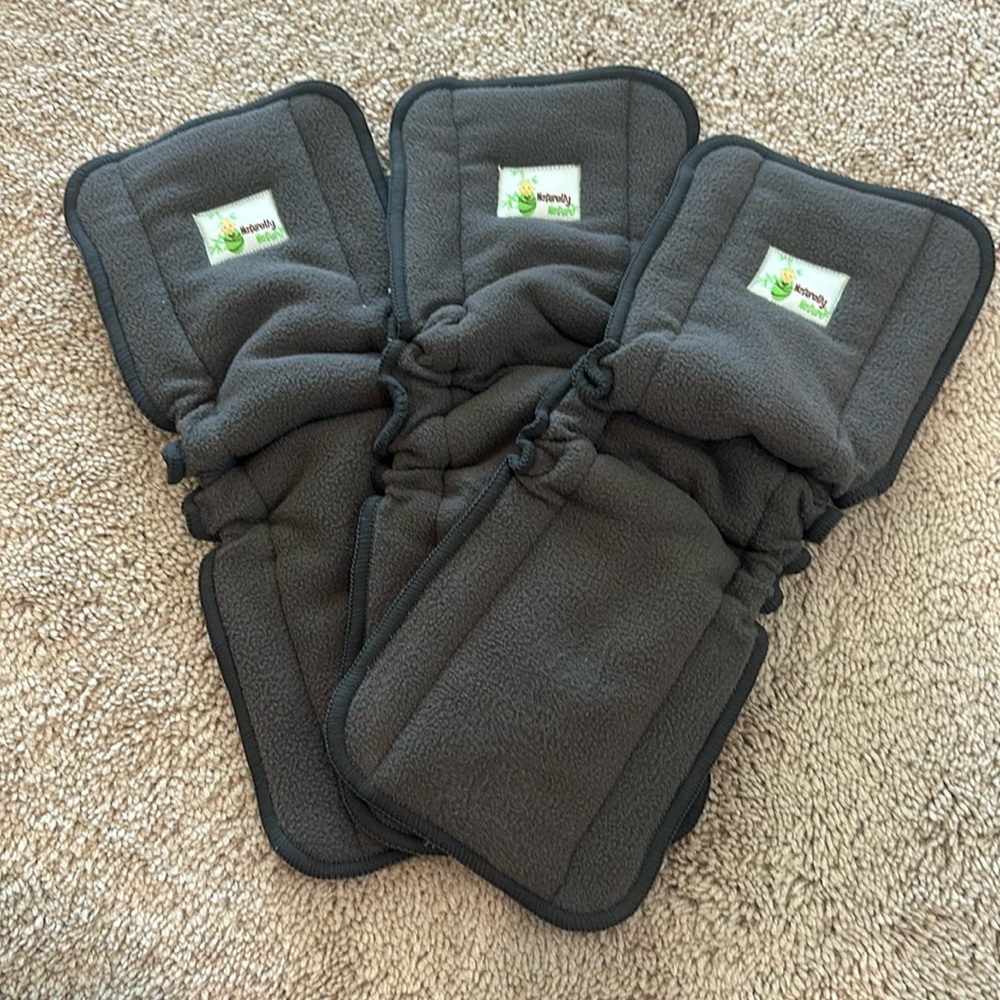 Naturally Nature cloth diaper inserts. I have 6 available